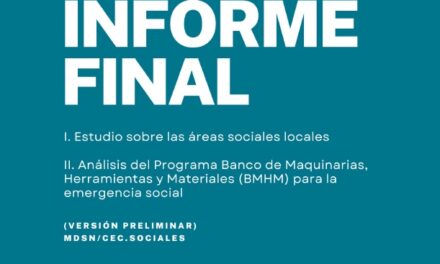 Proyecto: “La gestión local de las políticas sociales para la atención de poblaciones vulnerables frente a la post pandemia COVID-19” (MDSN/CEC.Sociales)